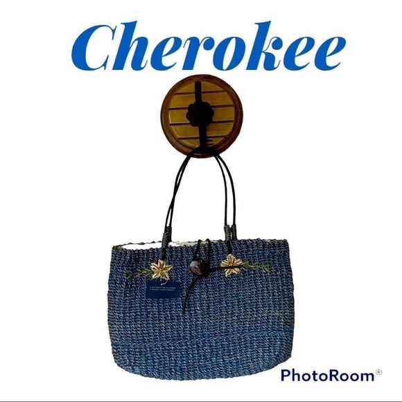 Cherokee Wicker Bag NWT - Picture 1 of 9